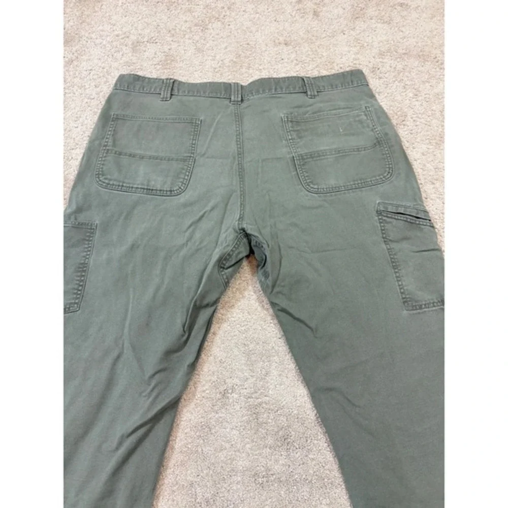 Carhartt BN2802 M Relaxed Fit Work‎ Utility Pants Khaki Green Men Size 42x32